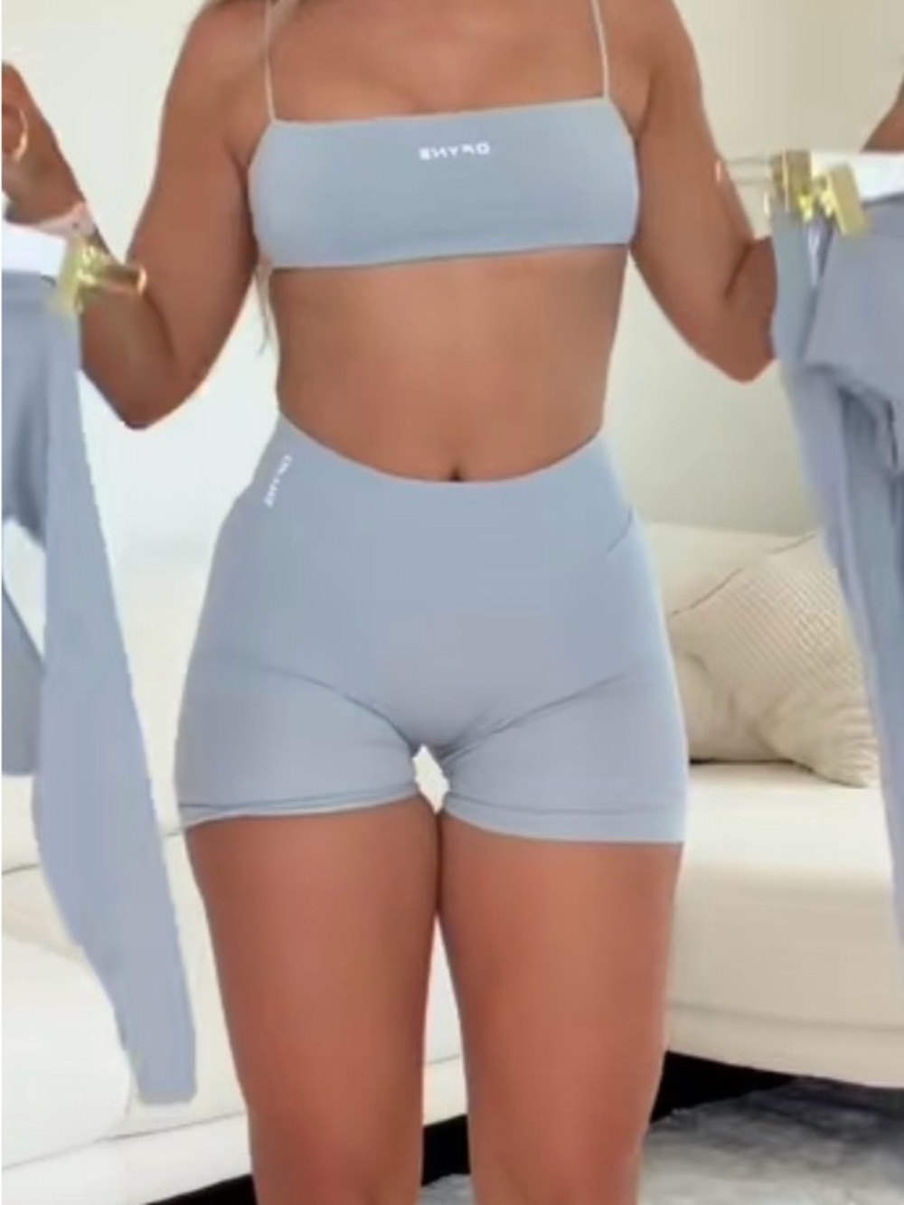 DYFNE Chrome shorts XL